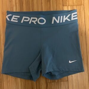 Nike Pro Teal Performance Shorts